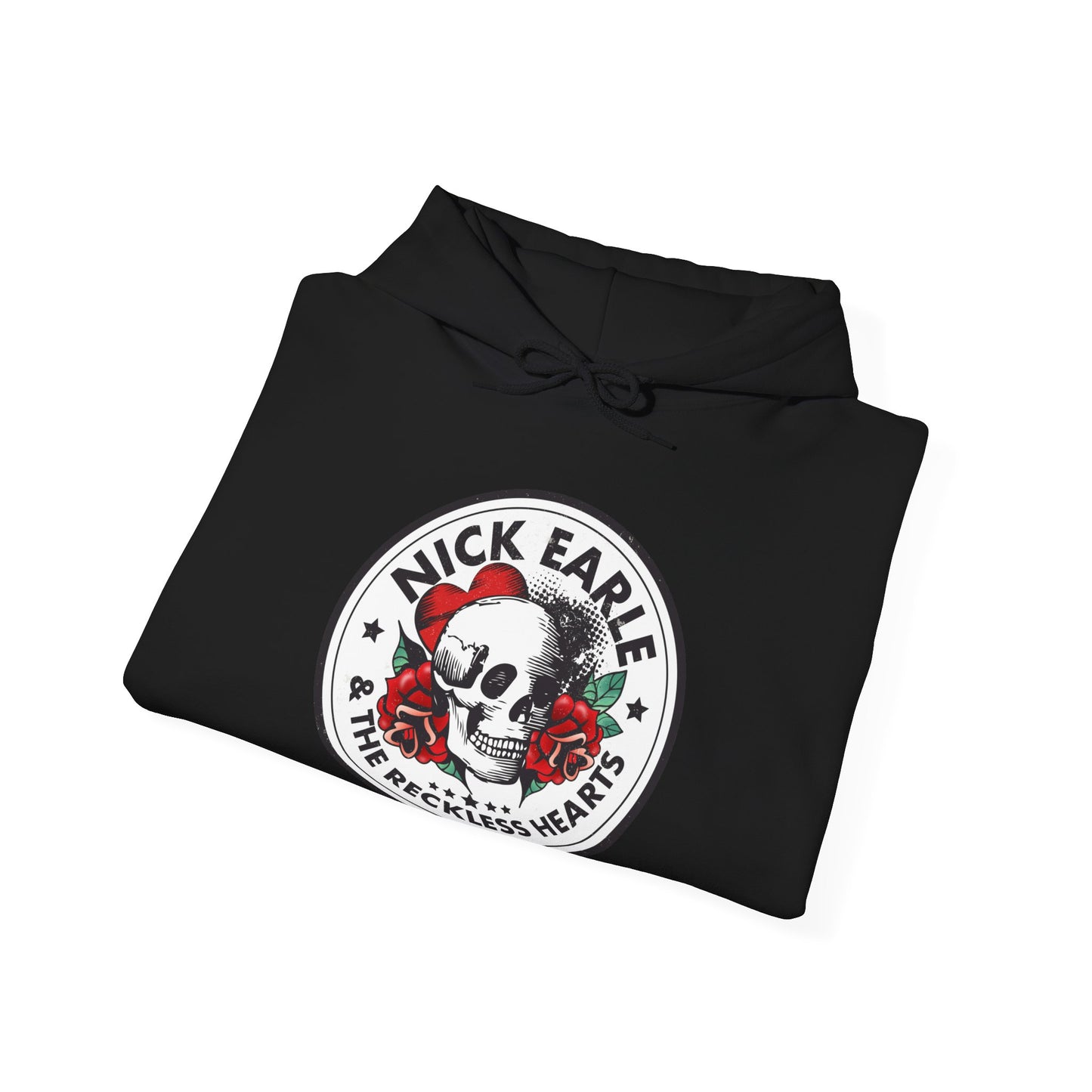 Unisex Heavy Blend™ Hooded Sweatshirt - 'Reckless Heart' Design